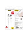 Hurtownia GSM - Kábel Dudao USB/Lightning 2.1A 2m fehér (L4L) - DDA17 - {ean13} - Hurt