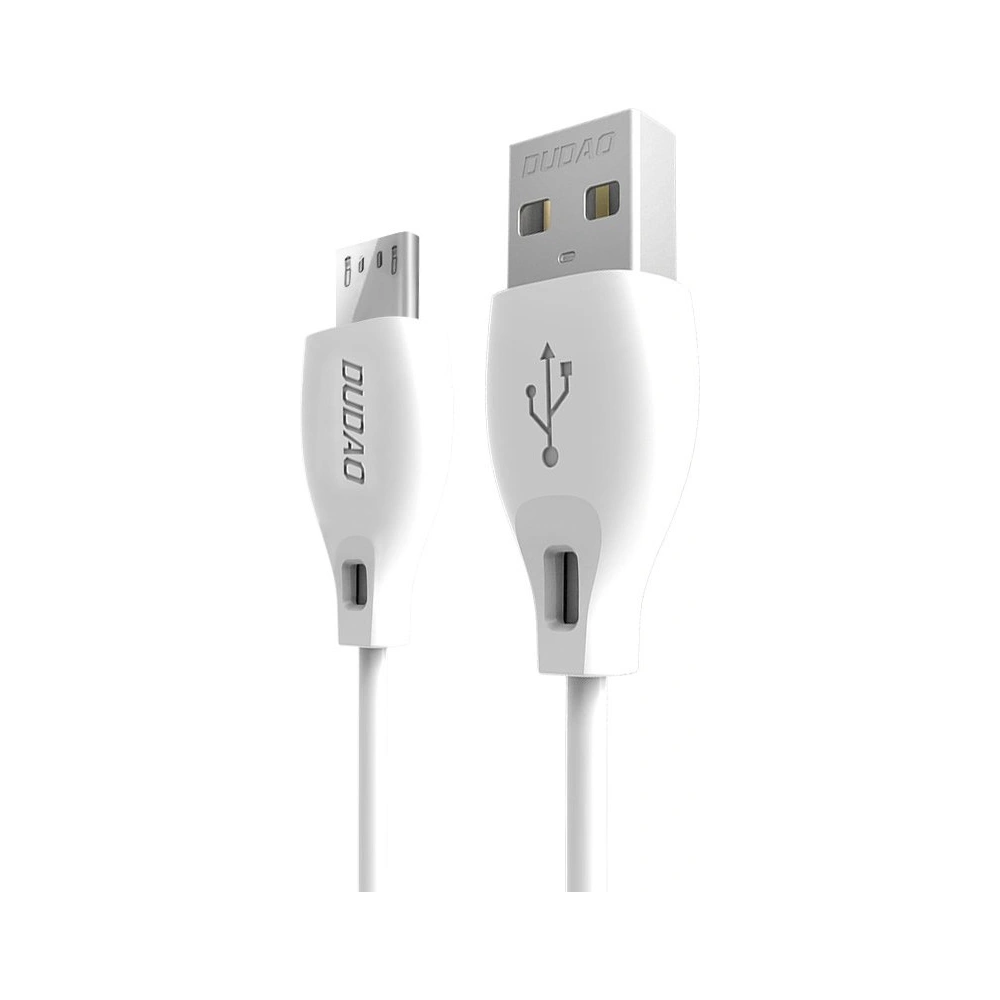 Hurtownia GSM - Kabel Dudao microUSB 2.4A 1m weiß (L4M) - DDA18 - {ean13} - Hurt