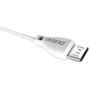 Wholesale Dudao cable micro USB cable 2.4A 1m white (L4M 1m white) - DDA18 - {ean13} - Hurt