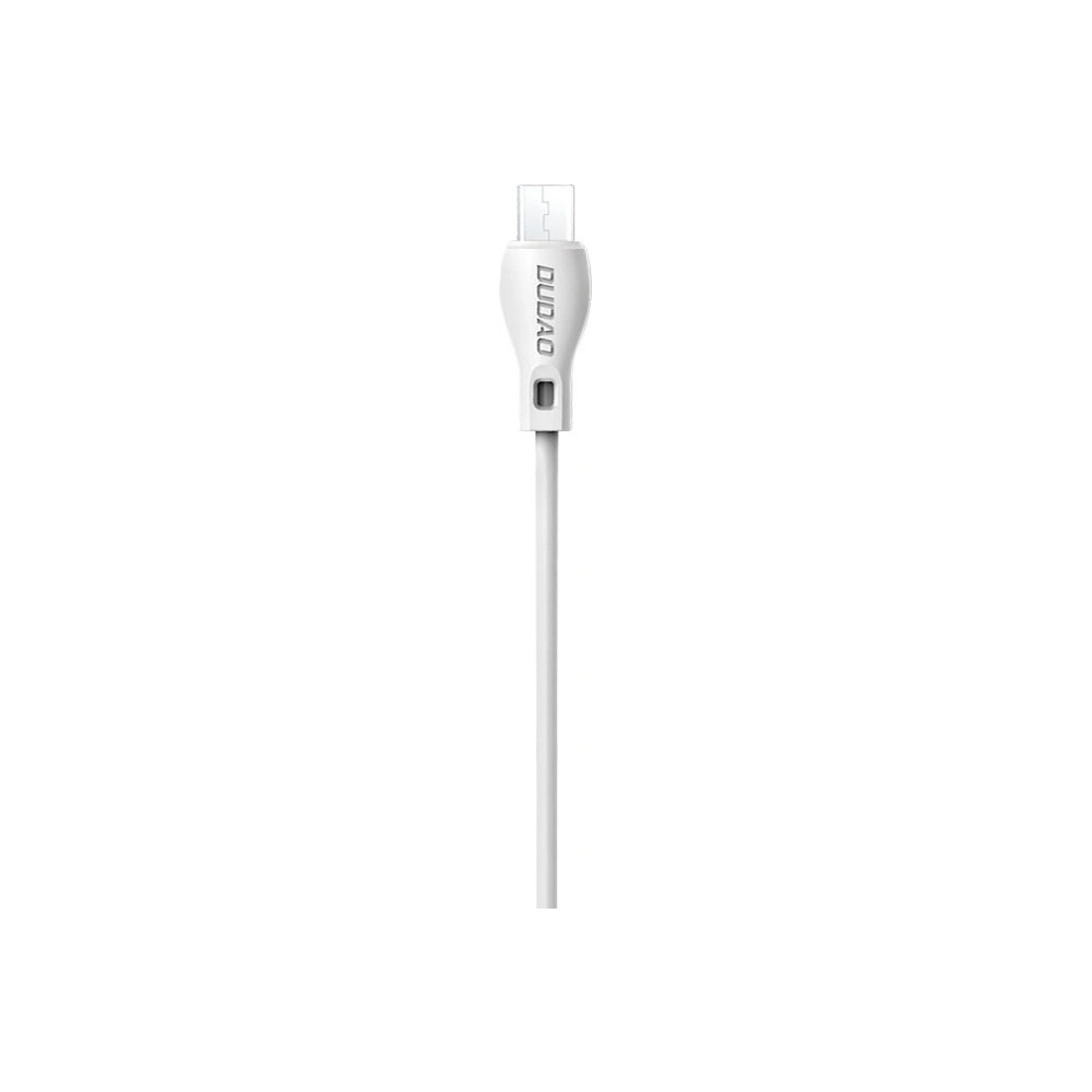 Hurtownia GSM - Cablul Dudao microUSB 2.4A 2m alb (L4M) - DDA19 - {ean13} - Hurt