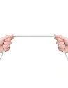 Wholesale Dudao cable micro USB cable 2.4A 2m white (L4M 2m white) - DDA19 - {ean13} - Hurt