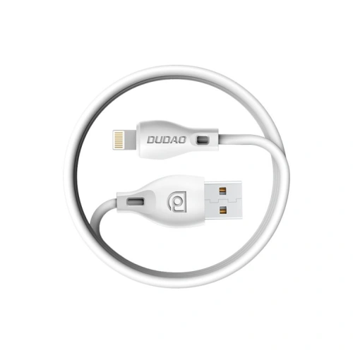 Kabel Dudao microUSB 2.4A 2m biały (L4M)