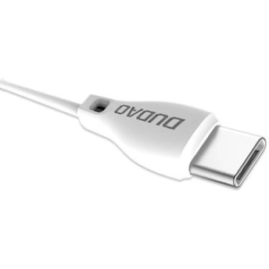 Hurtownia GSM - Kabel Dudao USB-C 2.1A 2m bílý (L4T 2m white) - DDA21 - {ean13} - Hurt