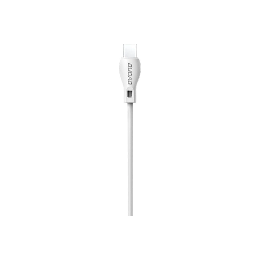Hurtownia GSM - Kabel Dudao USB-C 2.1A 2m bílý (L4T 2m white) - DDA21 - {ean13} - Hurt