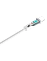 Hurtownia GSM - Kabel Dudao USB-C 2.1A 2m bílý (L4T 2m white) - DDA21 - {ean13} - Hurt