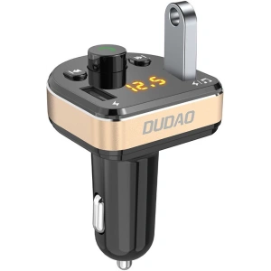 Hurtownia GSM - Transmiter FM Dudao Bluetooth MP3 3.1A 2xUSB černý (R2Pro) - DDA22 - {ean13} - Hurt