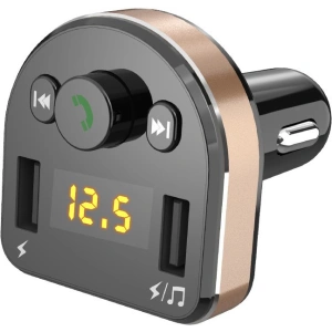 Hurtownia GSM - FM-Transmitter Dudao Bluetooth MP3 3.1A 2xUSB schwarz (R2Pro) - DDA22 - {ean13} - Hurt