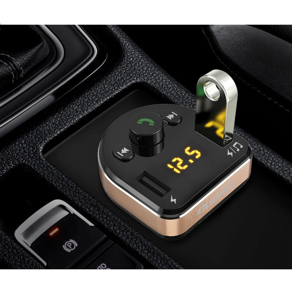 Hurtownia GSM - FM-Transmitter Dudao Bluetooth MP3 3.1A 2xUSB schwarz (R2Pro) - DDA22 - {ean13} - Hurt