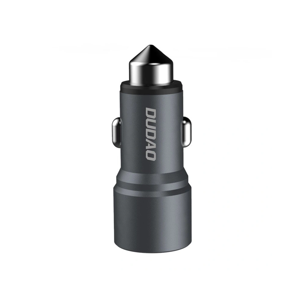 Hurtownia GSM - Auto nabíječka Dudao 2xUSB 3.1A šedá (R5) - DDA23 - {ean13} - Hurt