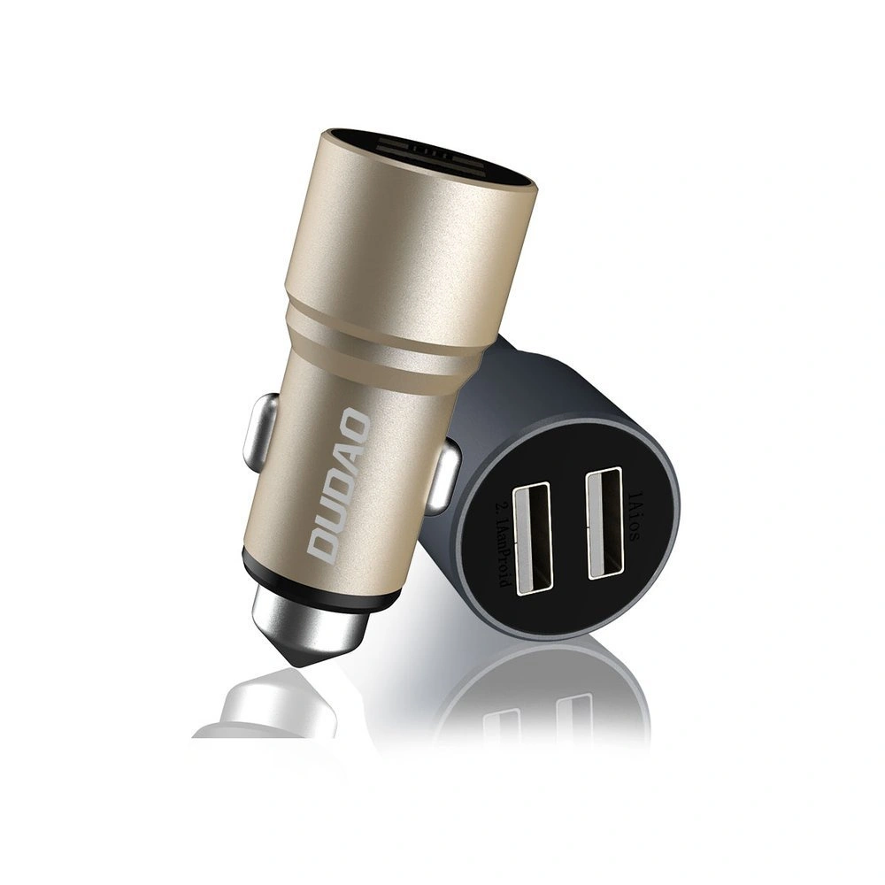Hurtownia GSM - Încărcător auto Dudao 2xUSB 3.1A gri (R5) - DDA23 - {ean13} - Hurt