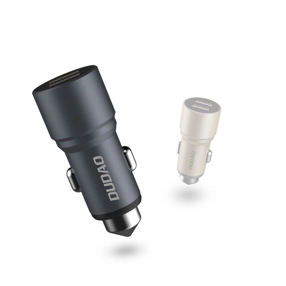 Hurtownia GSM - Auto nabíječka Dudao 2xUSB 3.1A šedá (R5) - DDA23 - {ean13} - Hurt