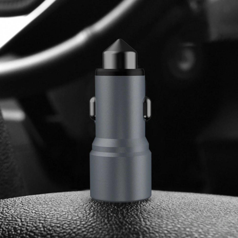 Wholesale Dudao car charger 2x USB 3.1A gray (R5 gray) - DDA23 - {ean13} - Hurt