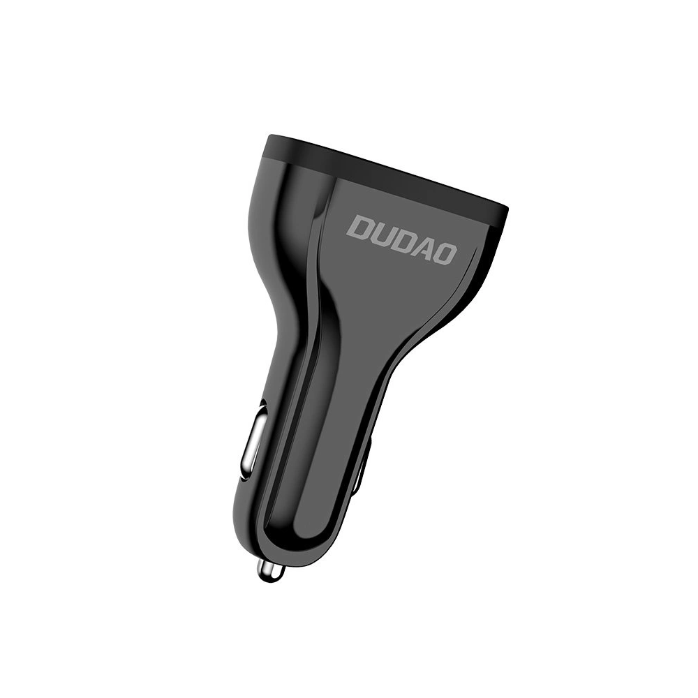 Wholesale Dudao Car Charger Quick Charge Quick Charge 3.0 QC3.0 2.4A 18W 3x USB Black (R7S black) - DDA25 - {ean13} - Hurt