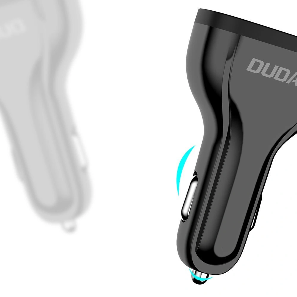 Wholesale Dudao Car Charger Quick Charge Quick Charge 3.0 QC3.0 2.4A 18W 3x USB Black (R7S black) - DDA25 - {ean13} - Hurt