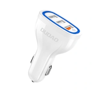Hurtownia GSM - Auto-Ladegerät Dudao Quick Charge 3.0 2.4A 18W 3xUSB weiß (R7S) - DDA26 - {ean13} - Hurt