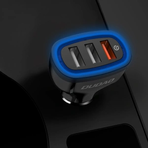 Hurtownia GSM - Autonabíječka Dudao Quick Charge 3.0 2.4A 18W 3xUSB bílá (R7S) - DDA26 - {ean13} - Hurt