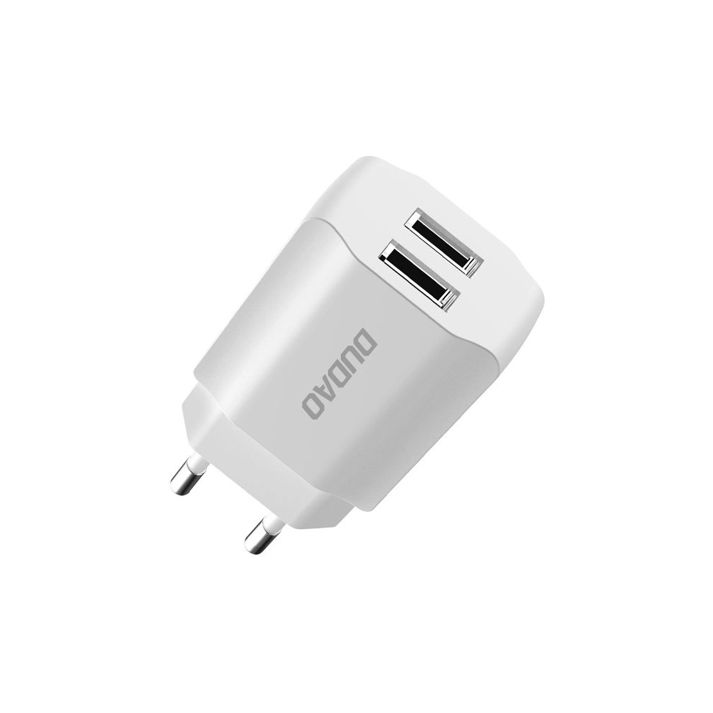 Hurtownia GSM - Încărcător de rețea Dudao 2x USB 5V/2.4A alb (A2EU white) - DDA27 - {ean13} - Hurt