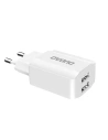 Hurtownia GSM - Încărcător de rețea Dudao 2x USB 5V/2.4A + cablu Lightning alb (A2EU) - DDA28 - {ean13} - Hurt