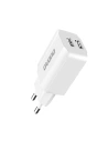 Wholesale Dudao EU wall charger 2x USB 5V / 2.4A + micro USB cable white (A2EU + Micro white) - DDA30 - {ean13} - Hurt