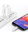 Wholesale Dudao EU wall charger 2x USB 5V / 2.4A + micro USB cable white (A2EU + Micro white) - DDA30 - {ean13} - Hurt