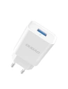 Wholesale Dudao charger EU USB 5V / 2.4A QC3.0 Quick Charge 3.0 white (A3EU white) - DDA31 - {ean13} - Hurt