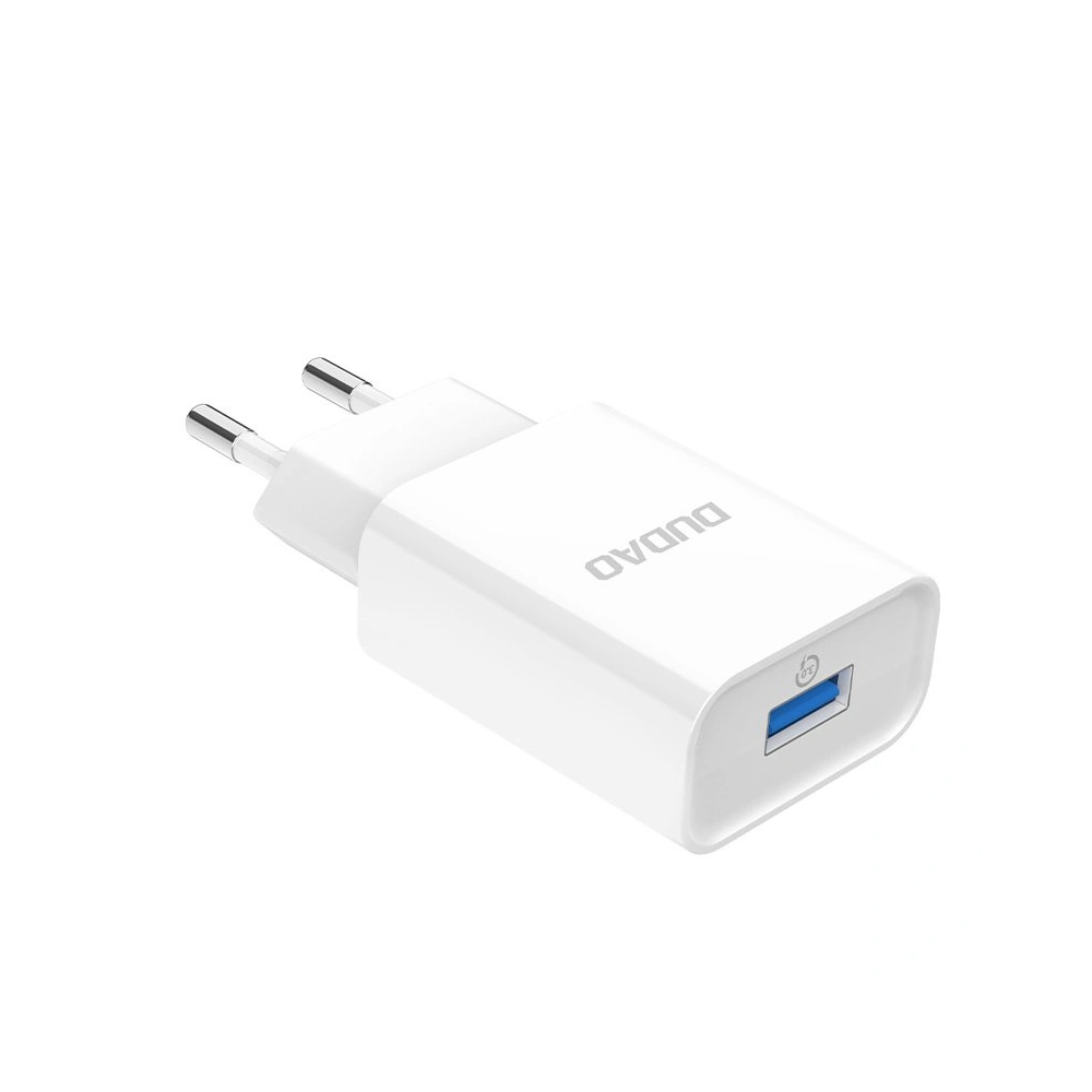 Hurtownia GSM - Napájecí adaptér Dudao USB 5V/2.4A QC3.0 Quick Charge 3.0 bílý (A3EU white) - DDA31 - {ean13} - Hurt