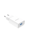 Wholesale Dudao charger EU USB 5V / 2.4A QC3.0 Quick Charge 3.0 + cable USB Type C white (A3EU + Type-c white) - DDA33 - {ean13} - Hurt