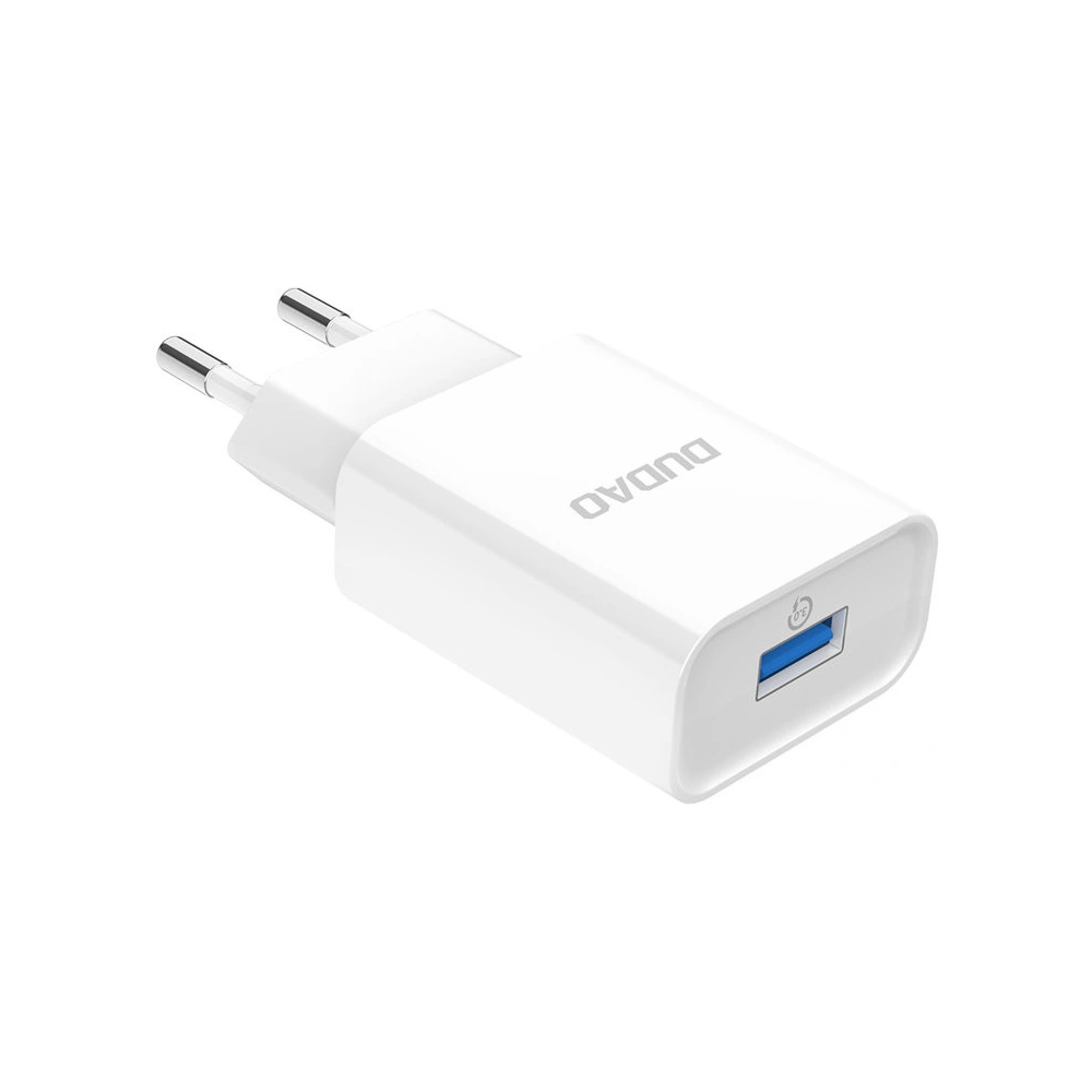 Hurtownia GSM - Netzteil Dudao USB 5V/2.4A QC3.0 Quick Charge 3.0 + weißes USB-C Kabel (A3EU + Type-c white) - DDA33 - {ean13} - Hurt