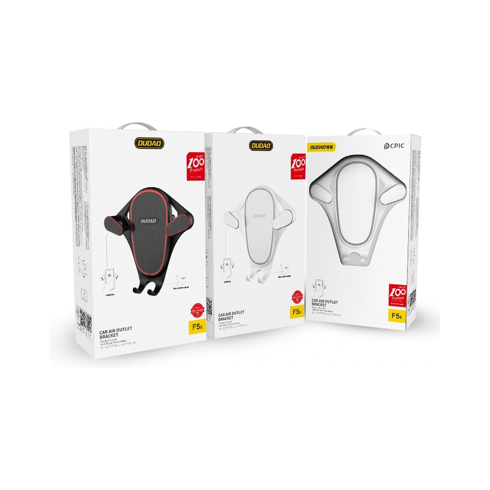 Hurtownia GSM - Gravitations-Handyhalter Dudao für Lüftung schwarz (F5S) - DDA35 - {ean13} - Hurt