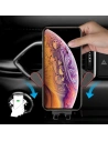 Hurtownia GSM - Upevnění do auta gravitační Dudao Air Vent černé (F5S) - DDA35 - {ean13} - Hurt