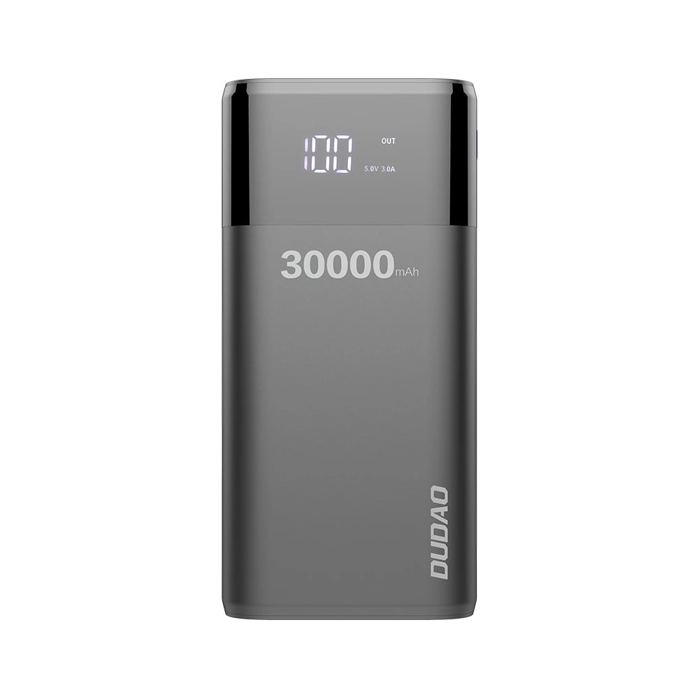 Wholesale Dudao powerbank 4x USB 30000mAh with LCD 3A display black (K8Max black) - DDA36 - {ean13} - Hurt