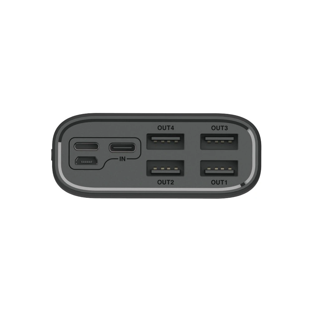 Wholesale Dudao powerbank 4x USB 30000mAh with LCD 3A display black (K8Max black) - DDA36 - {ean13} - Hurt