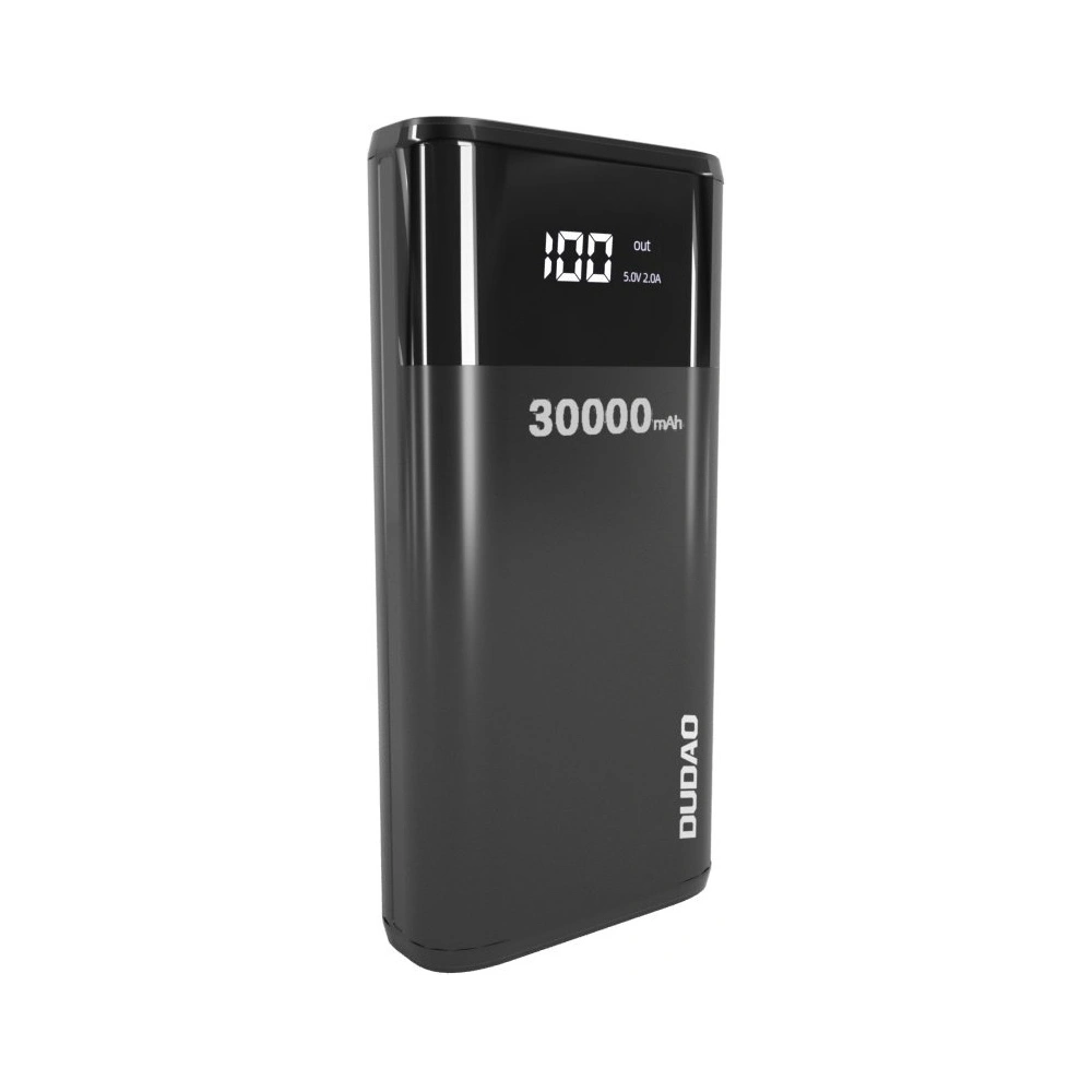 Wholesale Dudao powerbank 4x USB 30000mAh with LCD 3A display black (K8Max black) - DDA36 - {ean13} - Hurt