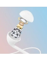 Wholesale Dudao in-ear wired mini jack 3.5mm earphone headset white (X10S white) - DDA37 - {ean13} - Hurt