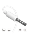 Wholesale Dudao in-ear wired mini jack 3.5mm earphone headset white (X10S white) - DDA37 - {ean13} - Hurt