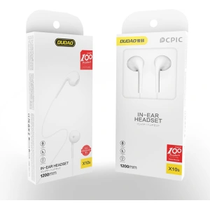 Hurtownia GSM - Sluchátka Dudao mini jack 3.5mm bílá (X10S) - DDA37 - {ean13} - Hurt