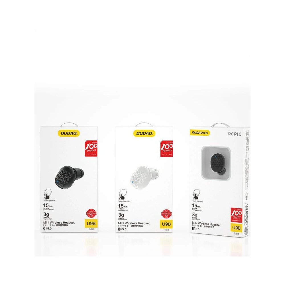 Hurtownia GSM - Kabellose Kopfhörer Dudao Bluetooth 5.0 schwarz (U9B) - DDA39 - {ean13} - Hurt