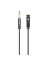 Hurtownia GSM - Kabel audio prodlužovač Dudao AUX pro sluchátka s mikrofonem 3,5 mm mini jack černý - DDA40 - {ean13} - Hurt