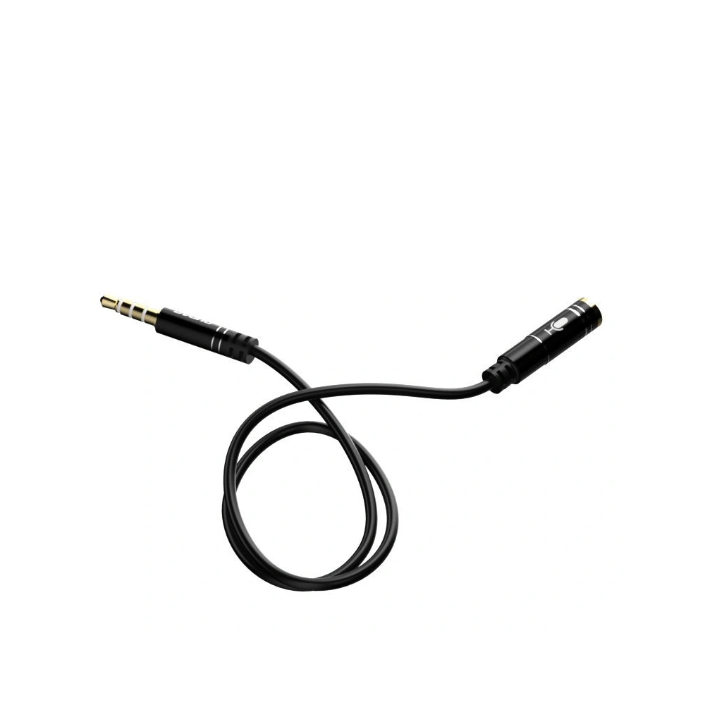 Hurtownia GSM - Kabel audio prodlužovač Dudao AUX pro sluchátka s mikrofonem 3,5 mm mini jack černý - DDA40 - {ean13} - Hurt