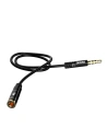 Hurtownia GSM - Kabel audio prodlužovač Dudao AUX pro sluchátka s mikrofonem 3,5 mm mini jack černý - DDA40 - {ean13} - Hurt