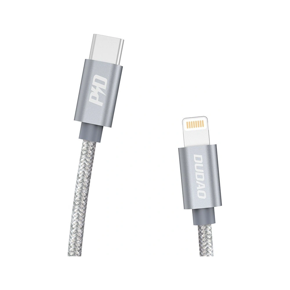 Hurtownia GSM - Kabel Dudao USB-C/Lightning Power Delivery 45W 1m šedý (L5Pro) - DDA41 - {ean13} - Hurt
