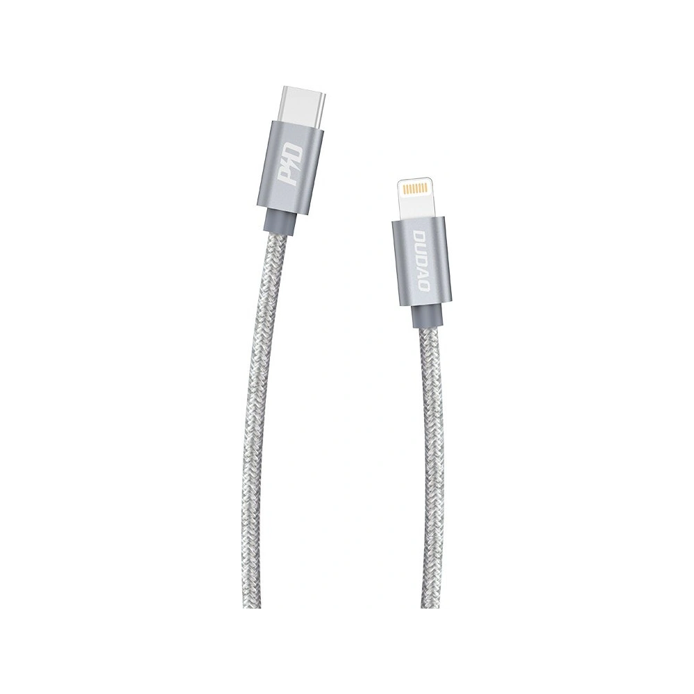 Hurtownia GSM - Kabel Dudao USB-C/Lightning Power Delivery 45W 1m šedý (L5Pro) - DDA41 - {ean13} - Hurt