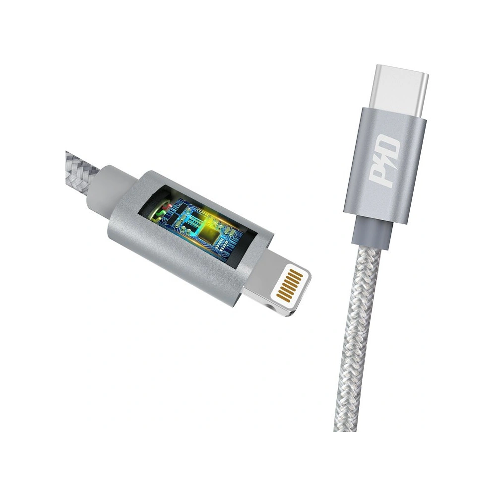 Hurtownia GSM - Kabel Dudao USB-C/Lightning Power Delivery 45W 1m šedý (L5Pro) - DDA41 - {ean13} - Hurt