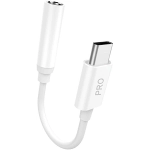 Hurtownia GSM - Adaptér audio Dudao USB-C/mini jack 3,5mm bílý (L16CPro) - DDA43 - {ean13} - Hurt