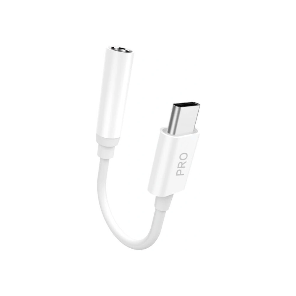 Hurtownia GSM - Adaptér audio Dudao USB-C/mini jack 3,5mm bílý (L16CPro) - DDA43 - {ean13} - Hurt