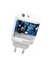 Wholesale Dudao USB / USB wall charger Type C Power Delivery Quick Charge 3.0 3A 22.5W white (A6xsEU white) - DDA46 - {ean13} - Hurt