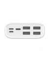 Wholesale Dudao powerbank 4x USB 30000mAh with LCD 3A display white (K8Max white) - DDA48 - {ean13} - Hurt