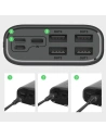 Wholesale Dudao powerbank 4x USB 30000mAh with LCD 3A display white (K8Max white) - DDA48 - {ean13} - Hurt