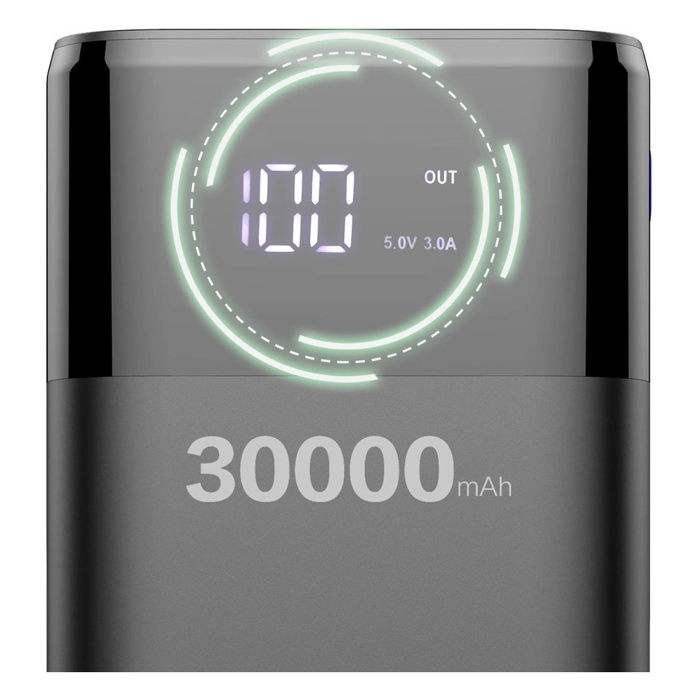 Wholesale Dudao powerbank 4x USB 30000mAh with LCD 3A display white (K8Max white) - DDA48 - {ean13} - Hurt
