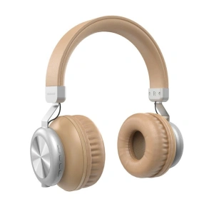 Wholesale Dudao wireless Bluetooth headphones with micro SD card slot gold (X22 gold) - DDA51 - {ean13} - Hurt